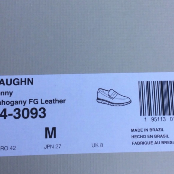 Johnston & Murphy Collection Vaughn Penny Loafer Mahogany New SZ 9 main image 4